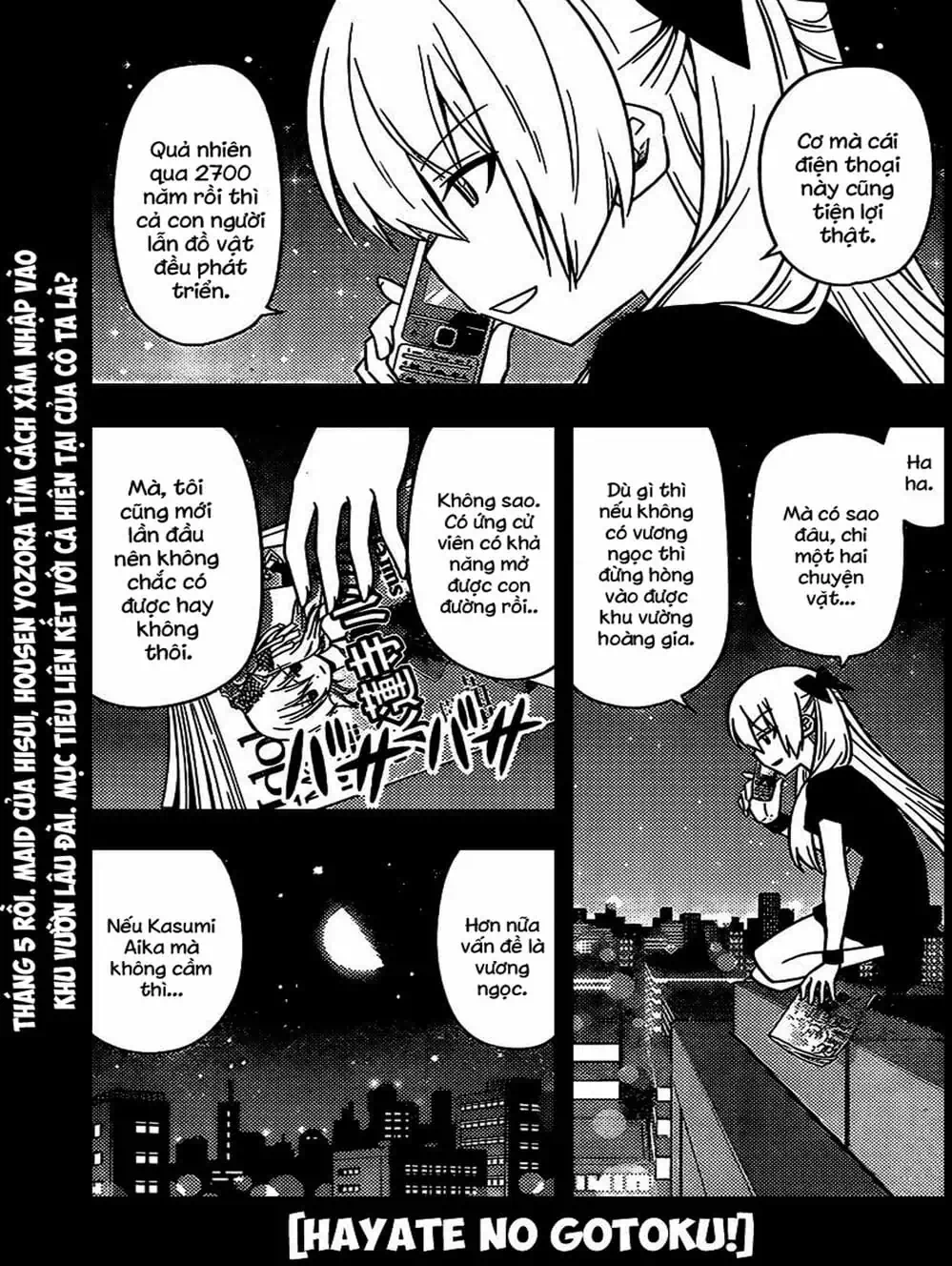Truyện Tranh Chàng Quản Gia - Hayate No Gotoku trang 4