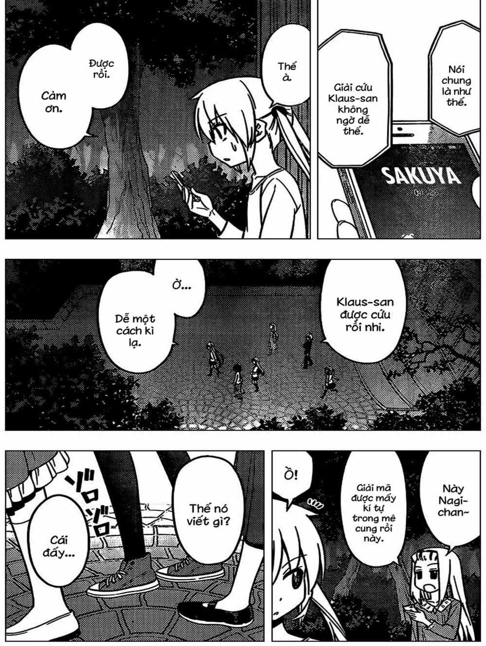 Truyện Tranh Chàng Quản Gia - Hayate No Gotoku trang 4