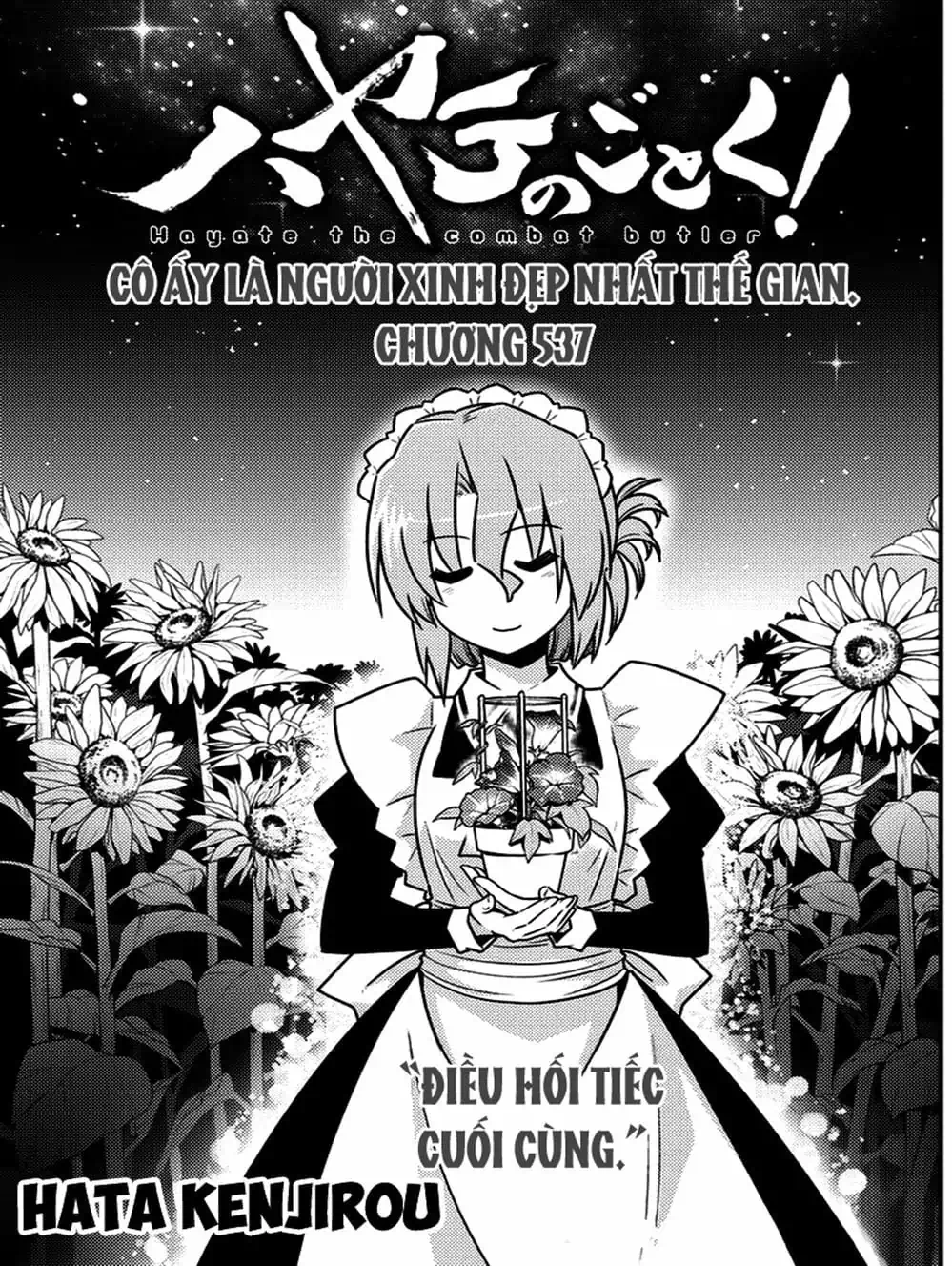 Truyện Tranh Chàng Quản Gia - Hayate No Gotoku trang 4