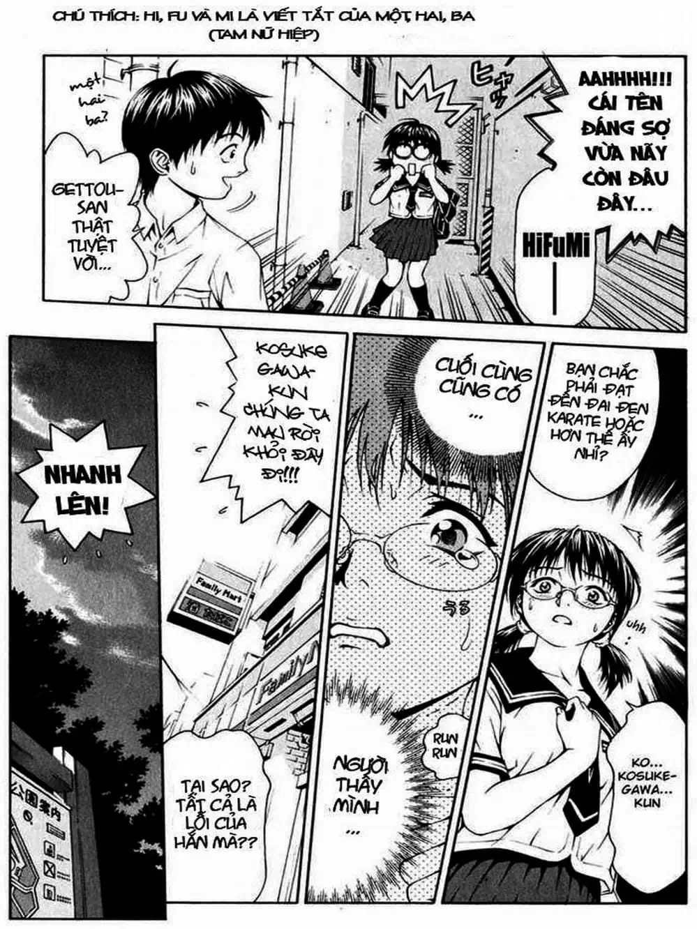 Truyện Tranh Change 1 2 3 trang 6