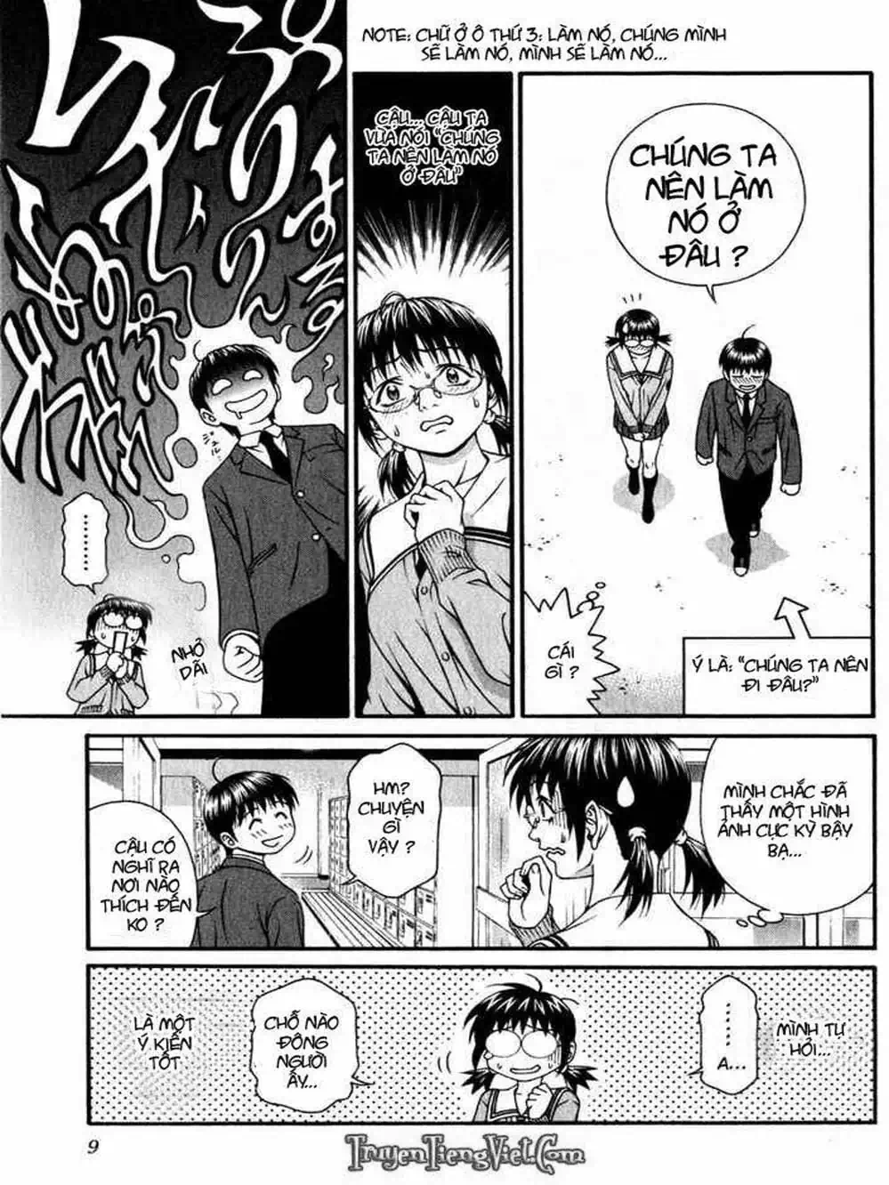 Truyện Tranh Change 1 2 3 trang 6