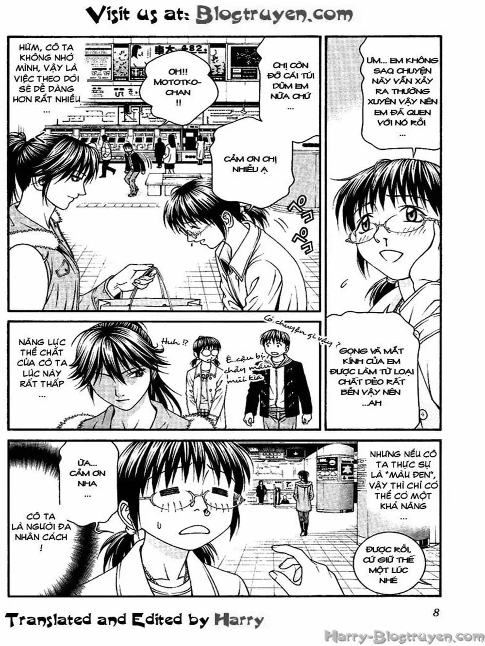 Truyện Tranh Change 1 2 3 trang 6