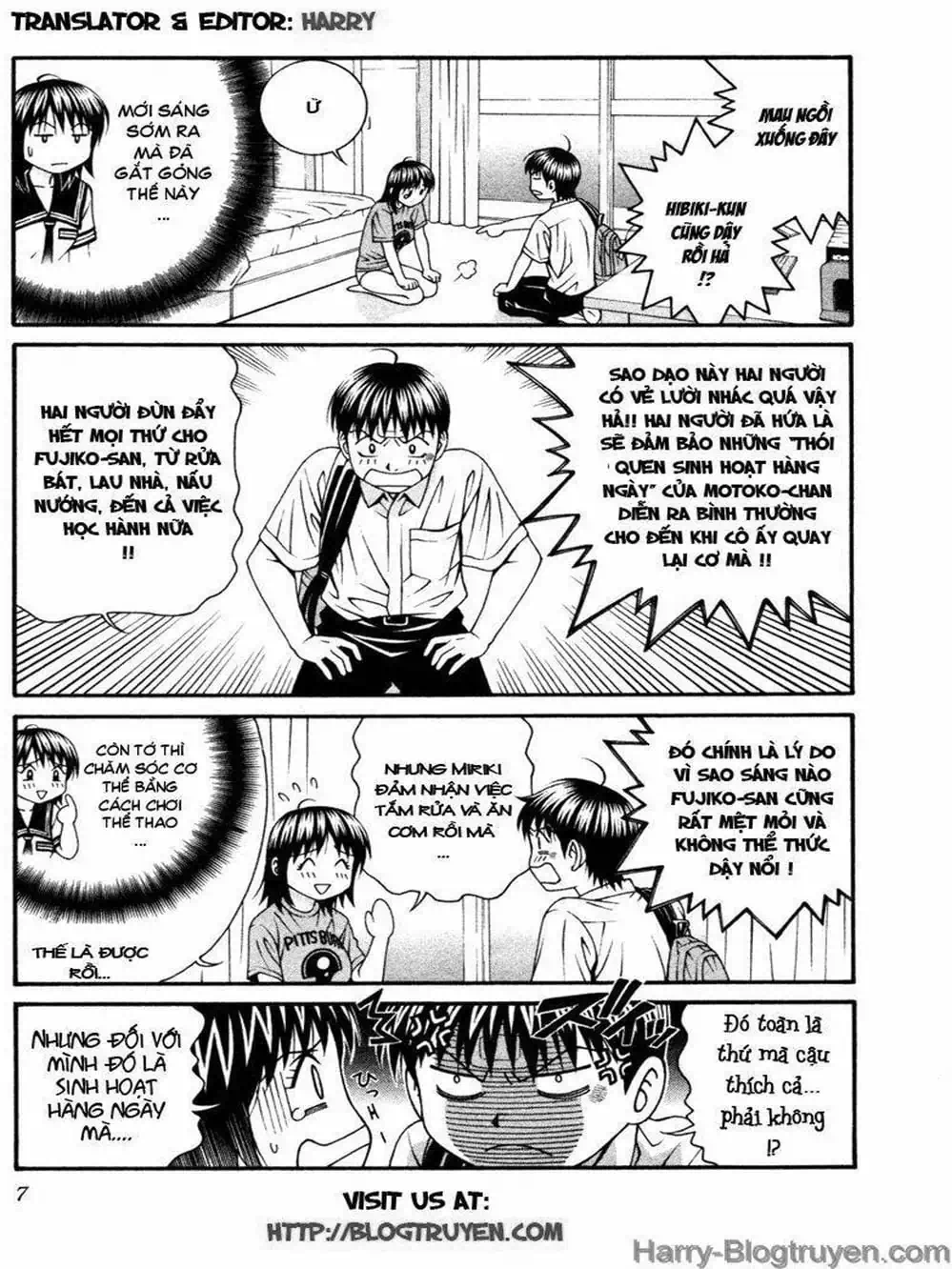 Truyện Tranh Change 1 2 3 trang 6