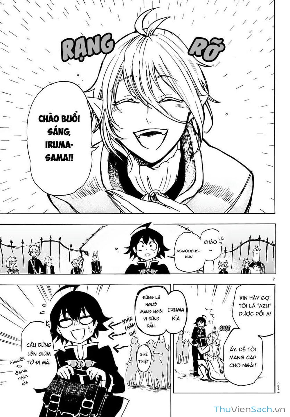Truyện Tranh Chào Mừng Cậu Đến Trường Iruma-Kun trang 7