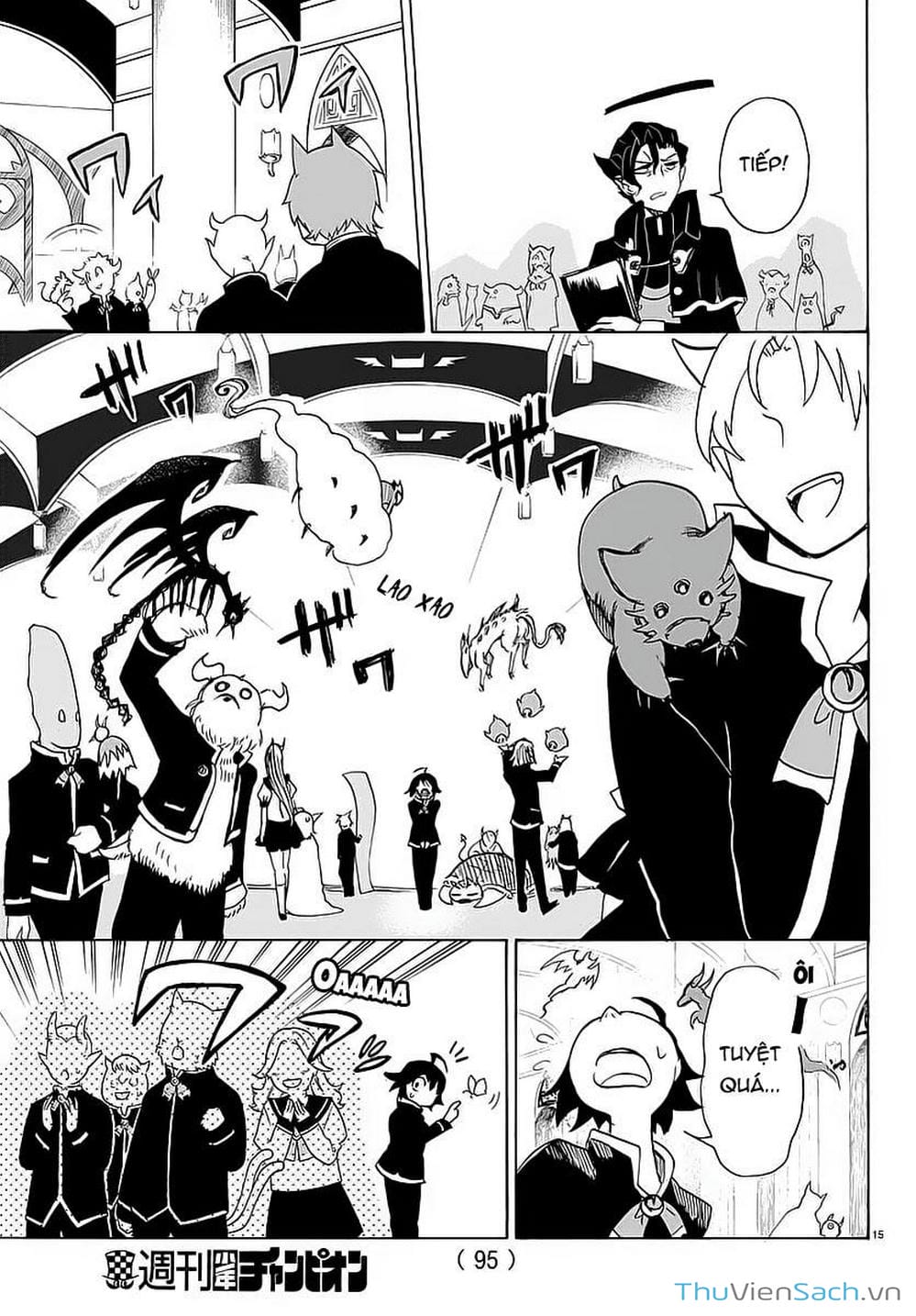 Truyện Tranh Chào Mừng Cậu Đến Trường Iruma-Kun trang 7