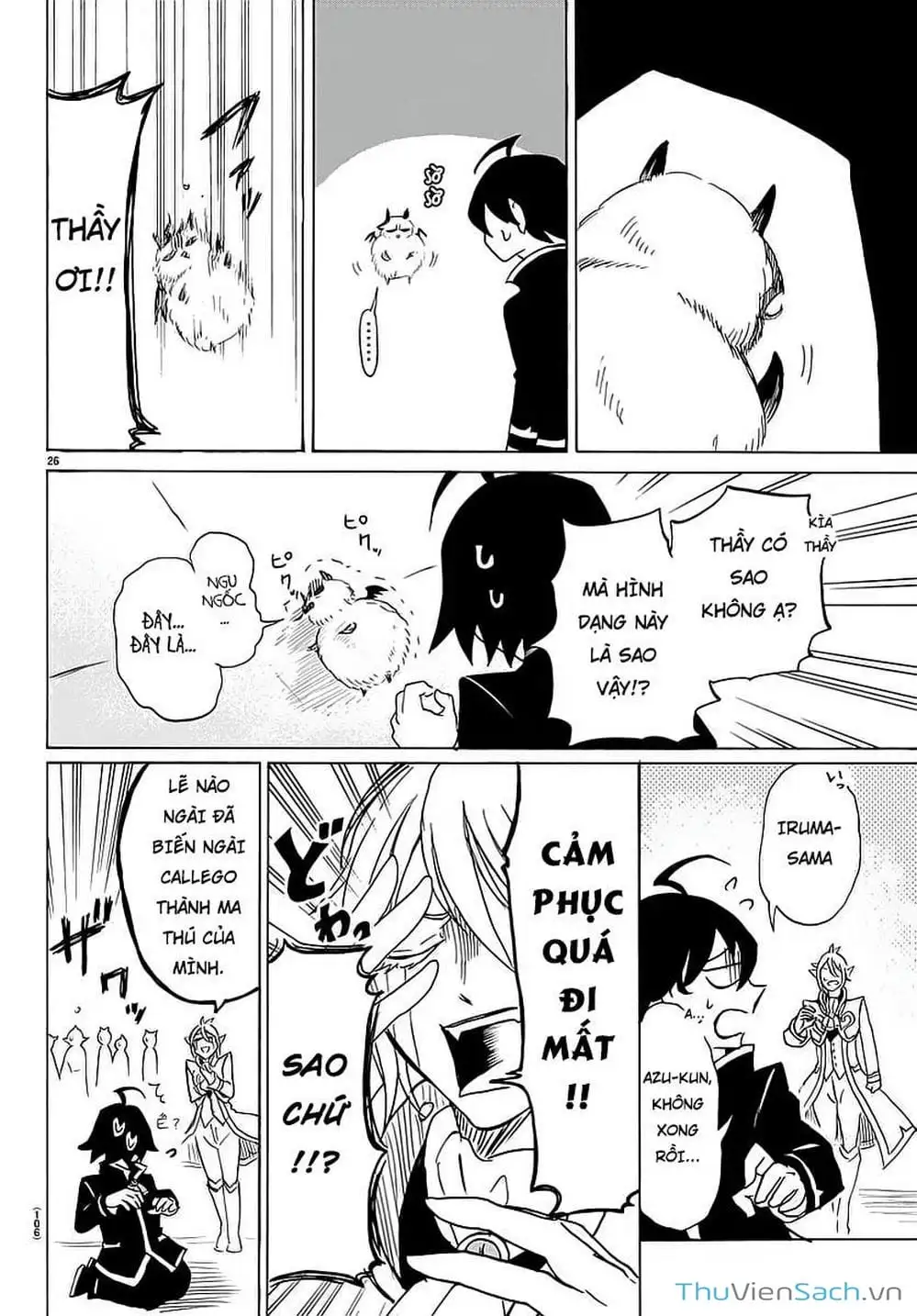 Truyện Tranh Chào Mừng Cậu Đến Trường Iruma-Kun trang 7