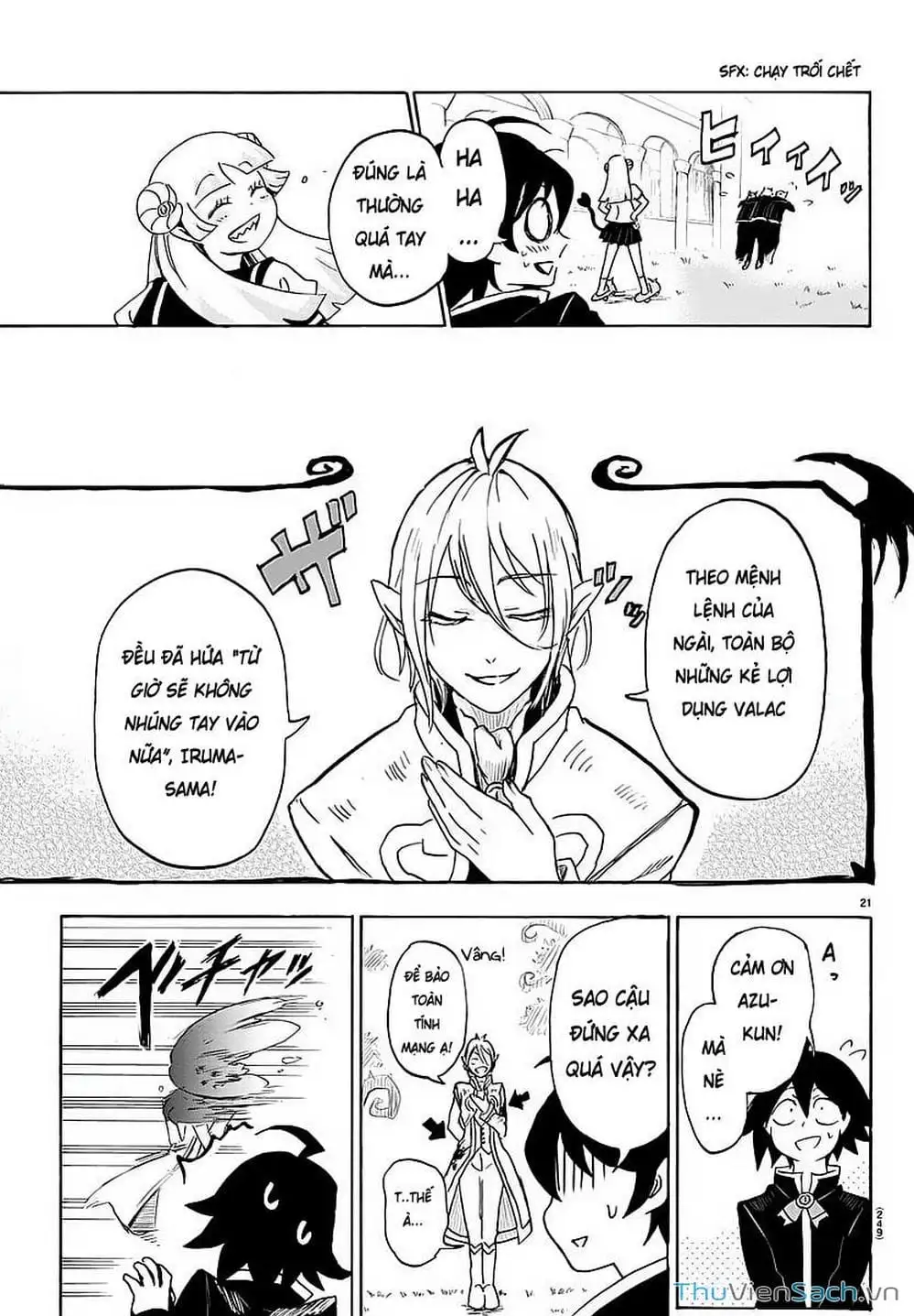 Truyện Tranh Chào Mừng Cậu Đến Trường Iruma-Kun trang 7