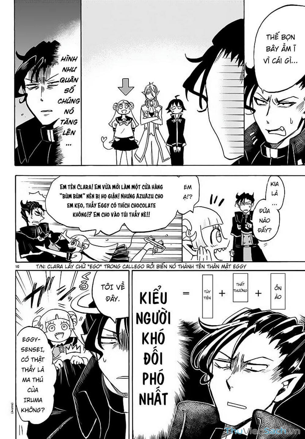 Truyện Tranh Chào Mừng Cậu Đến Trường Iruma-Kun trang 7