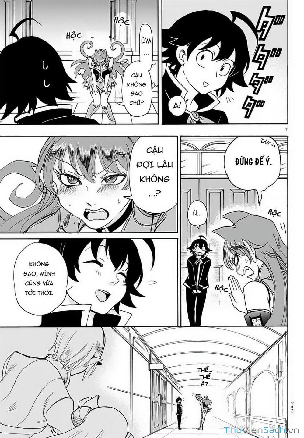 Truyện Tranh Chào Mừng Cậu Đến Trường Iruma-Kun trang 7