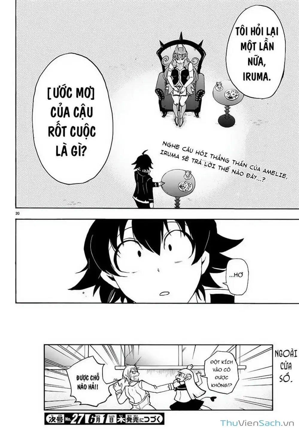 Truyện Tranh Chào Mừng Cậu Đến Trường Iruma-Kun trang 7