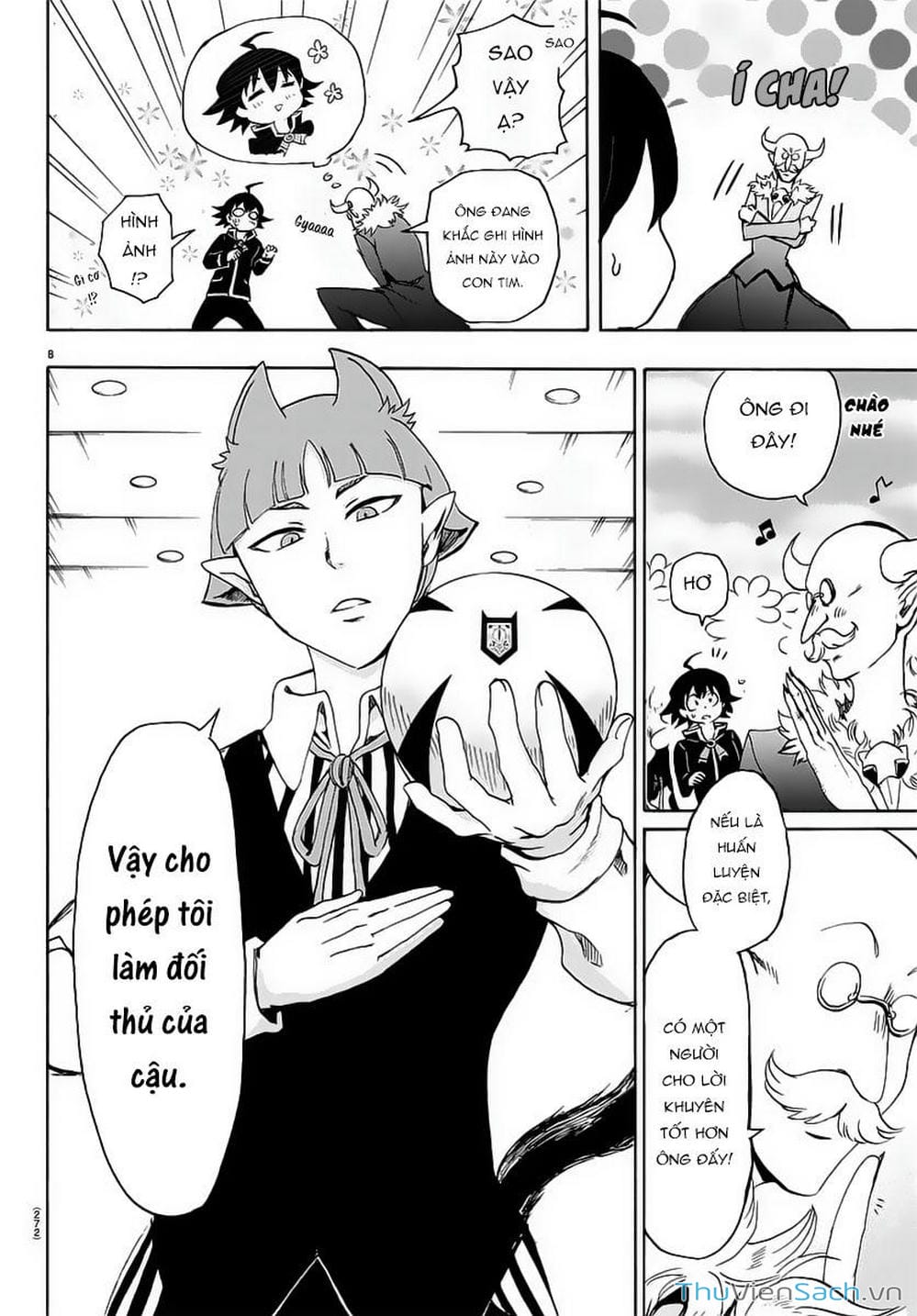 Truyện Tranh Chào Mừng Cậu Đến Trường Iruma-Kun trang 7