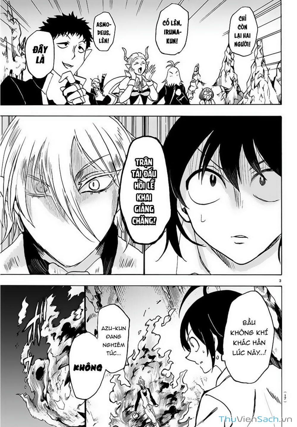 Truyện Tranh Chào Mừng Cậu Đến Trường Iruma-Kun trang 7