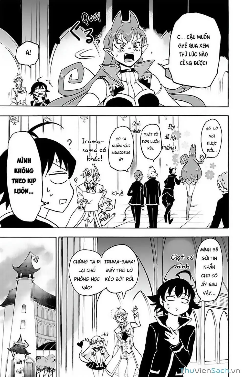 Truyện Tranh Chào Mừng Cậu Đến Trường Iruma-Kun trang 7
