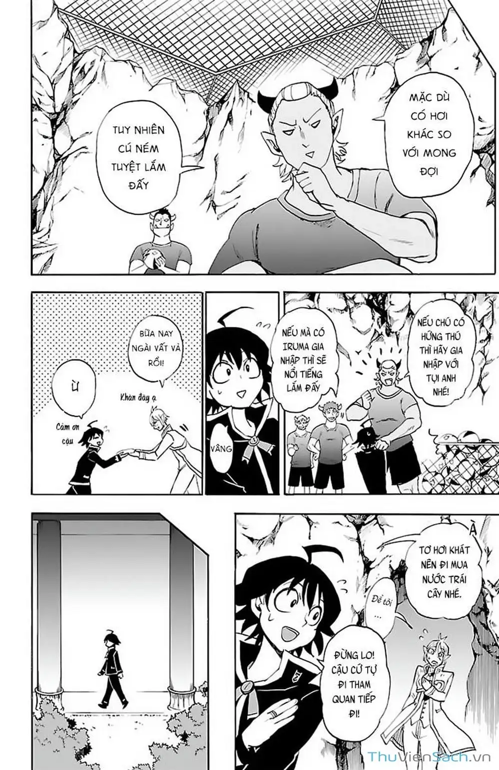 Truyện Tranh Chào Mừng Cậu Đến Trường Iruma-Kun trang 7