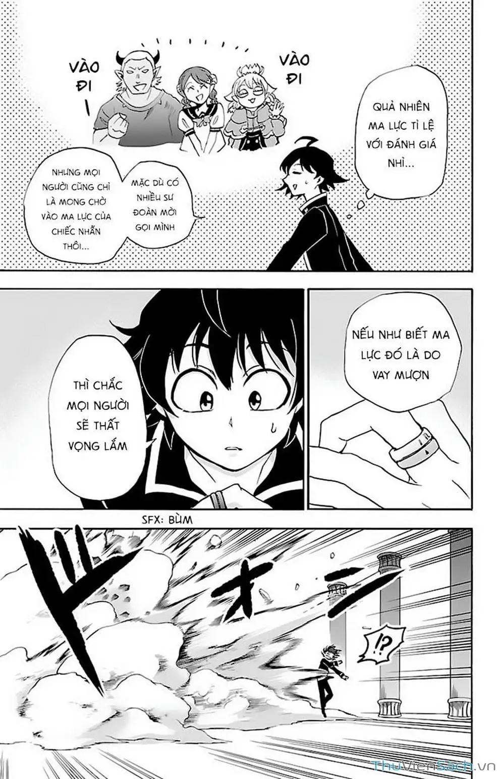 Truyện Tranh Chào Mừng Cậu Đến Trường Iruma-Kun trang 7