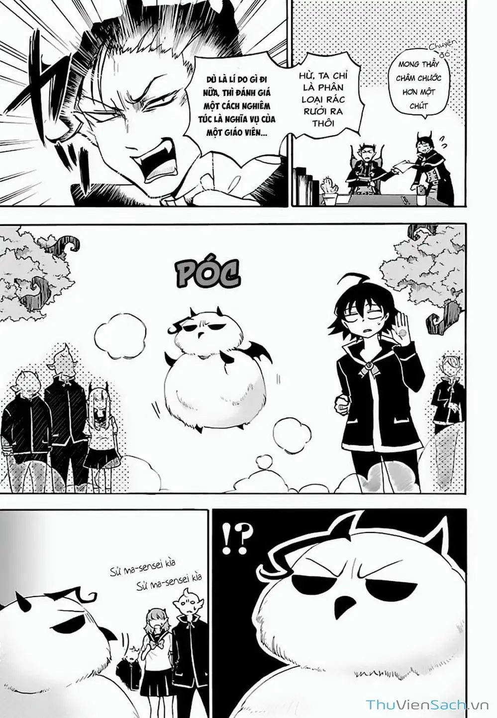 Truyện Tranh Chào Mừng Cậu Đến Trường Iruma-Kun trang 7