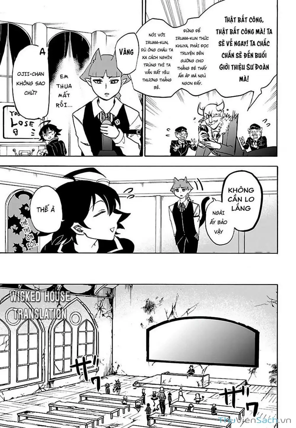 Truyện Tranh Chào Mừng Cậu Đến Trường Iruma-Kun trang 7