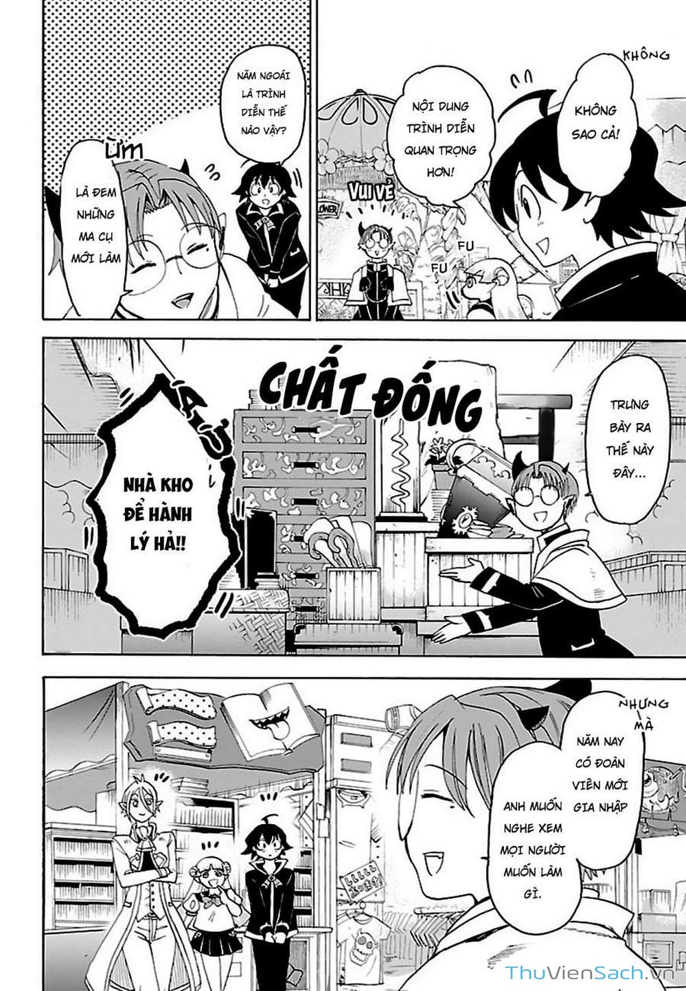 Truyện Tranh Chào Mừng Cậu Đến Trường Iruma-Kun trang 7