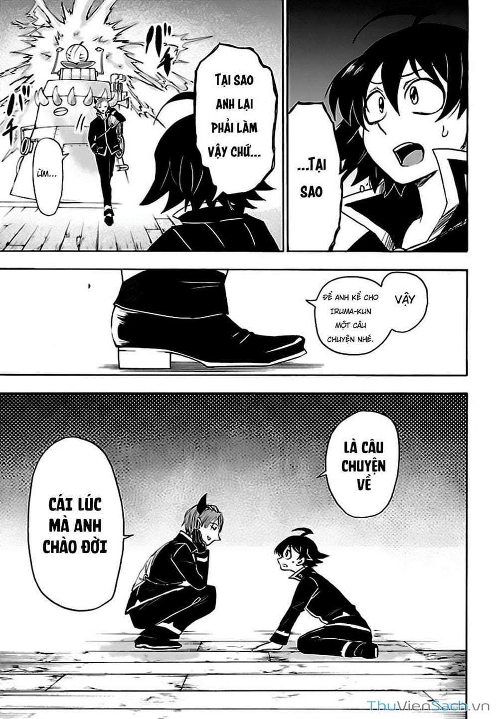 Truyện Tranh Chào Mừng Cậu Đến Trường Iruma-Kun trang 7