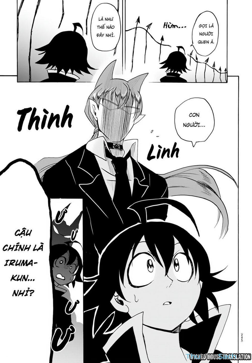 Truyện Tranh Chào Mừng Cậu Đến Trường Iruma-Kun trang 7