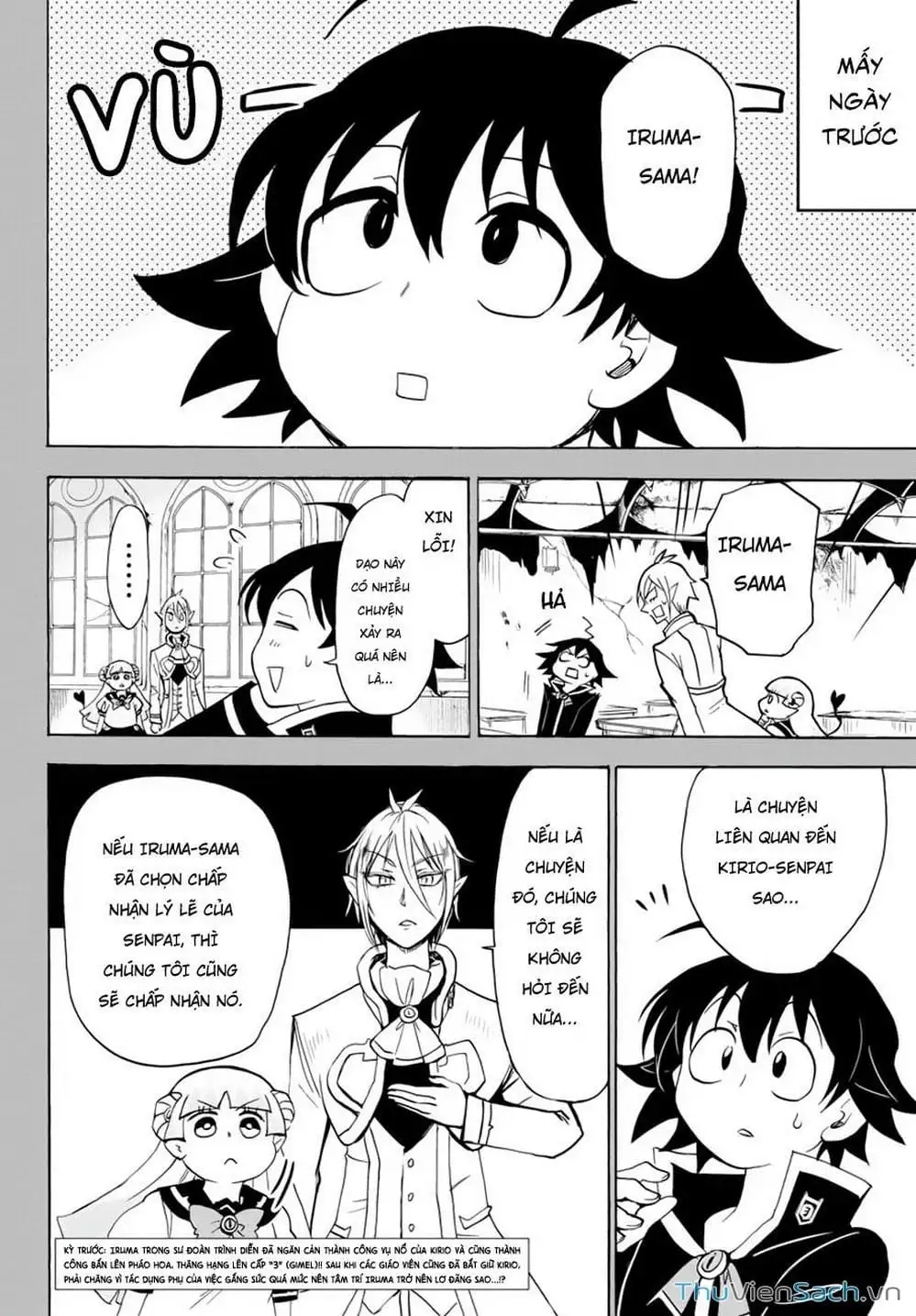 Truyện Tranh Chào Mừng Cậu Đến Trường Iruma-Kun trang 7