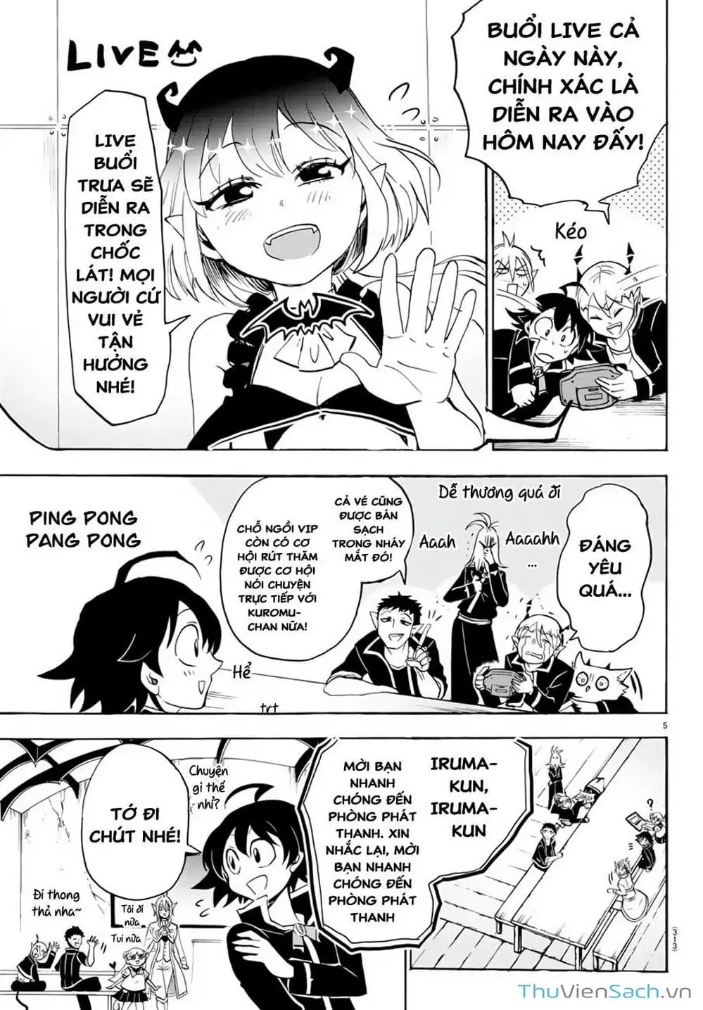 Truyện Tranh Chào Mừng Cậu Đến Trường Iruma-Kun trang 7
