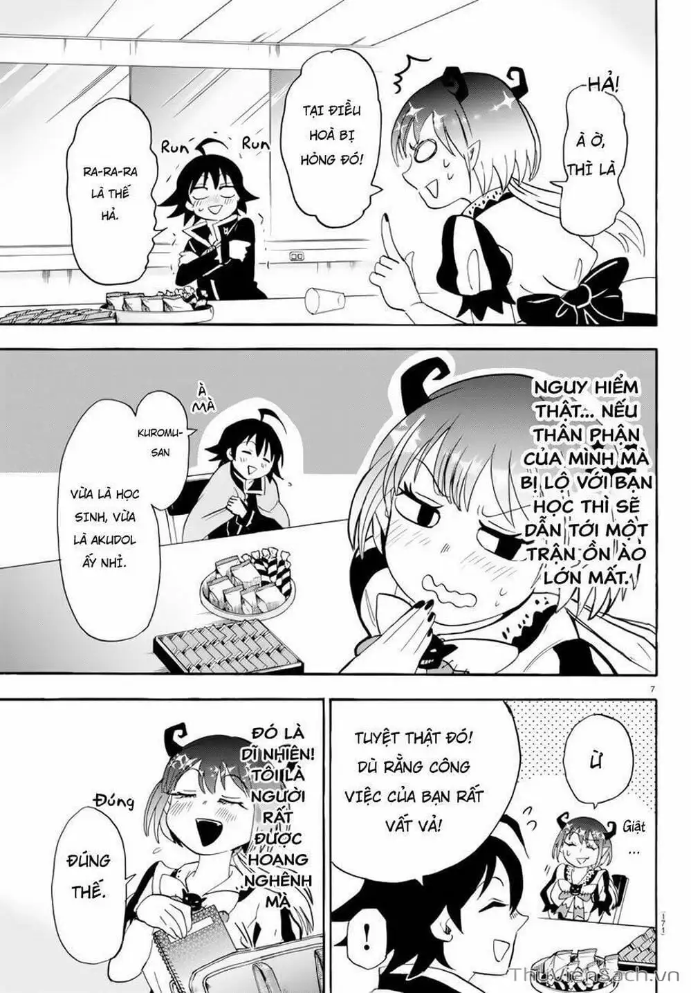 Truyện Tranh Chào Mừng Cậu Đến Trường Iruma-Kun trang 7