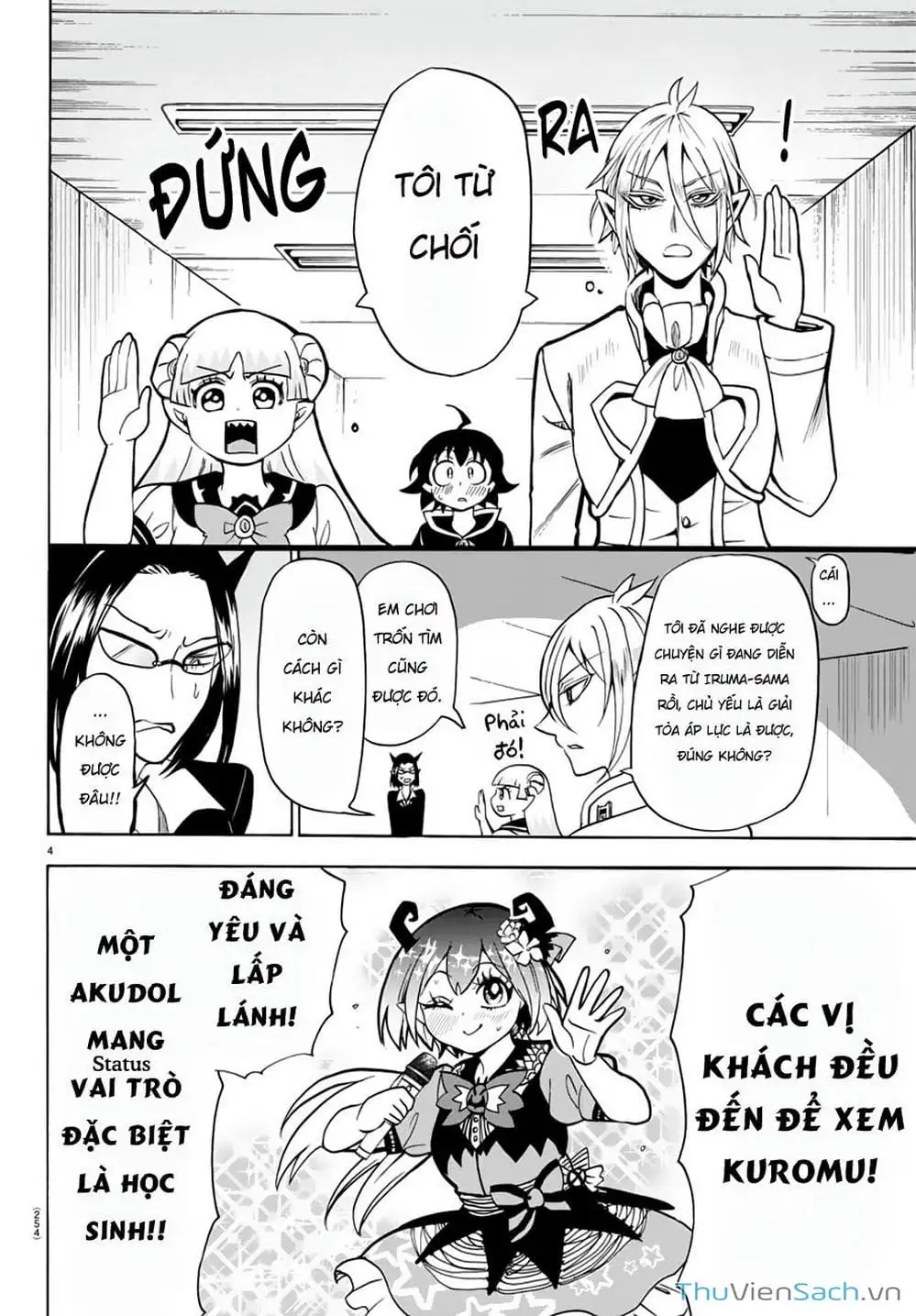 Truyện Tranh Chào Mừng Cậu Đến Trường Iruma-Kun trang 7