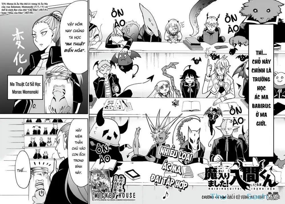 Truyện Tranh Chào Mừng Cậu Đến Trường Iruma-Kun trang 7