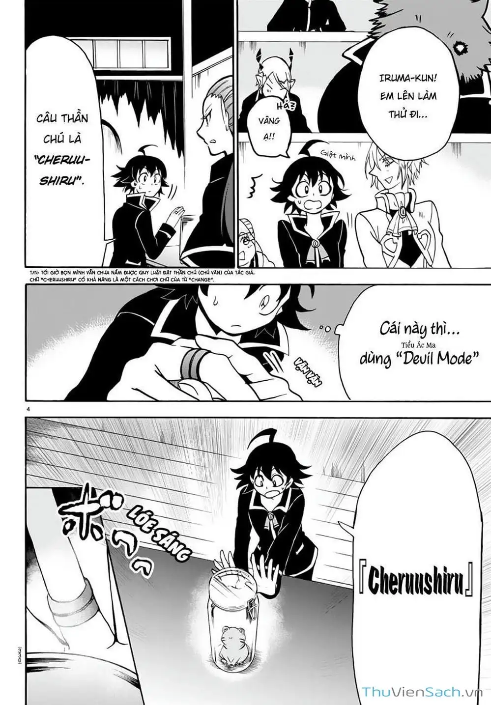 Truyện Tranh Chào Mừng Cậu Đến Trường Iruma-Kun trang 7
