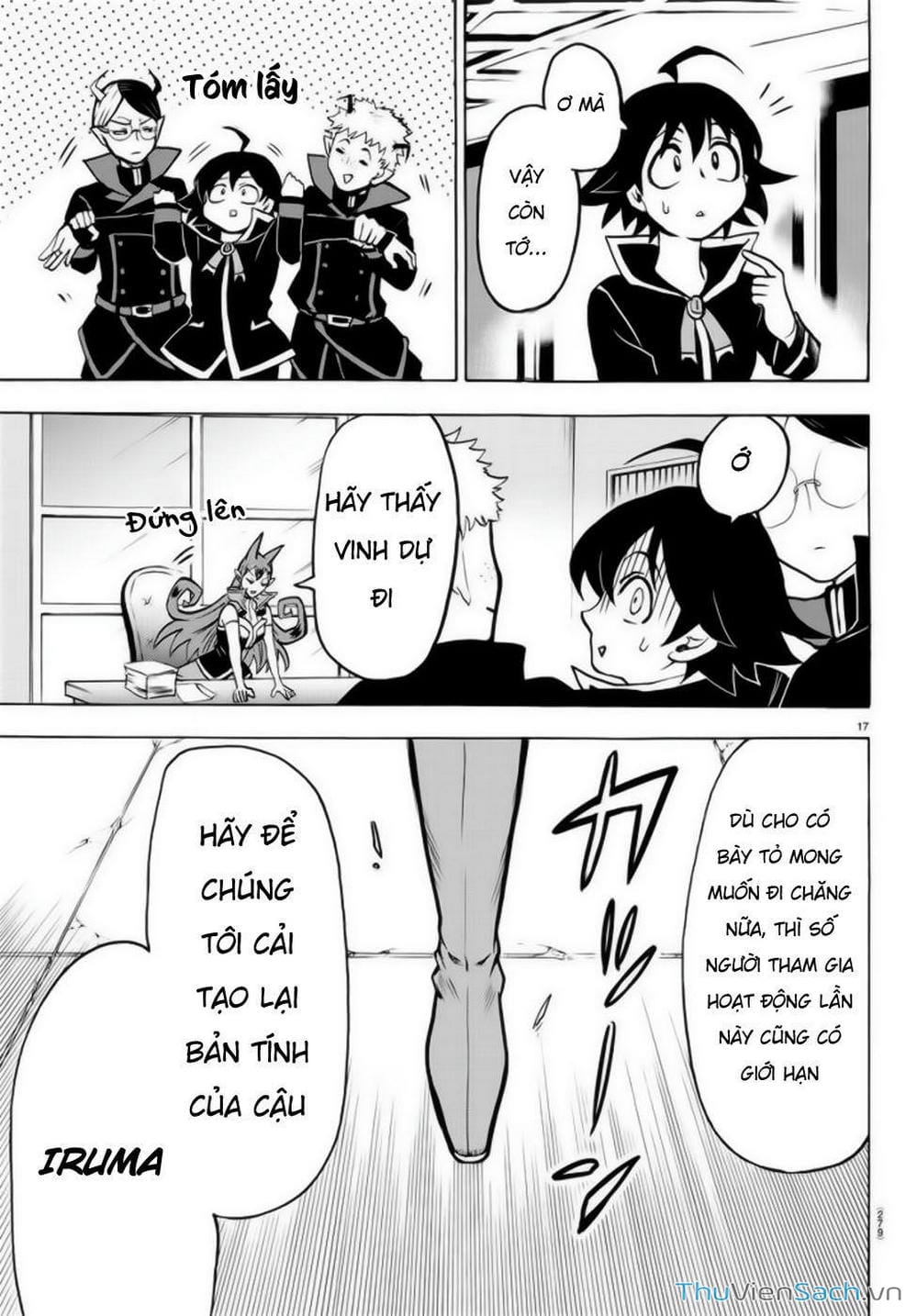 Truyện Tranh Chào Mừng Cậu Đến Trường Iruma-Kun trang 7
