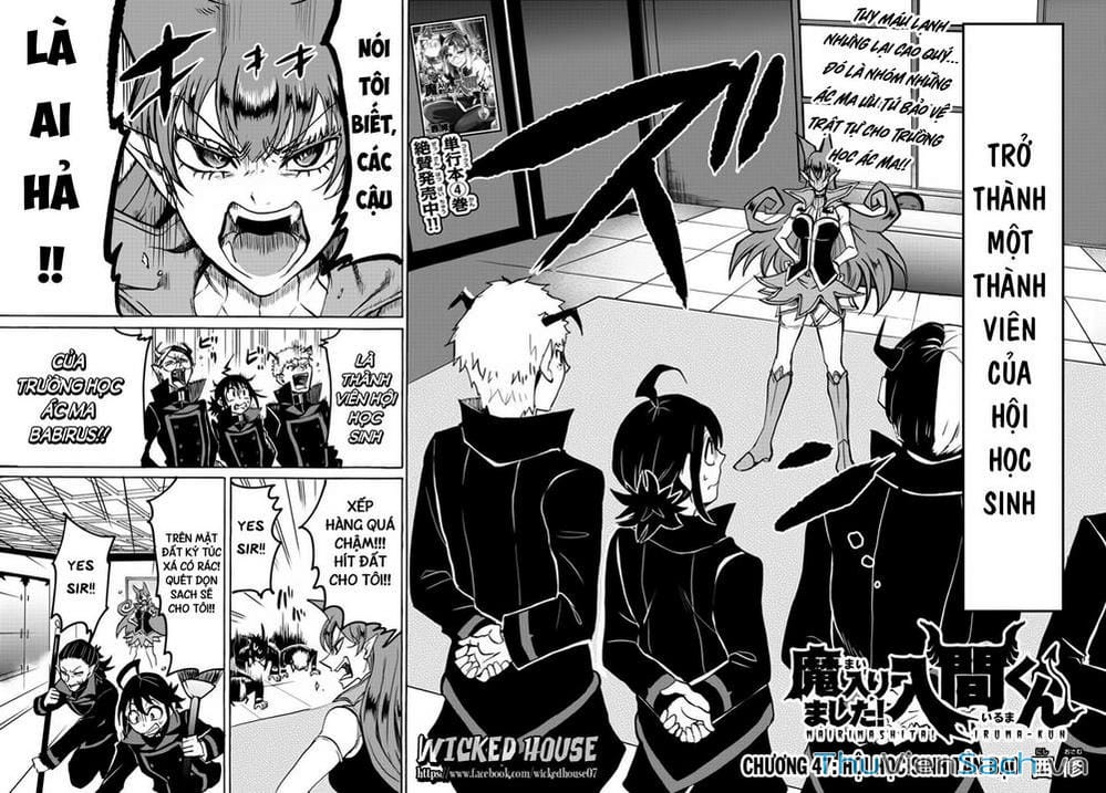 Truyện Tranh Chào Mừng Cậu Đến Trường Iruma-Kun trang 7