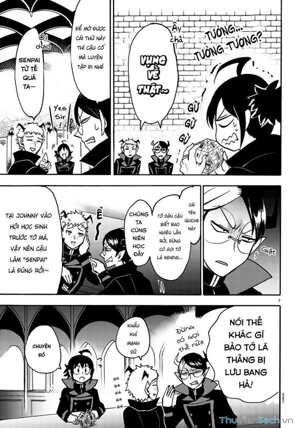 Truyện Tranh Chào Mừng Cậu Đến Trường Iruma-Kun trang 7