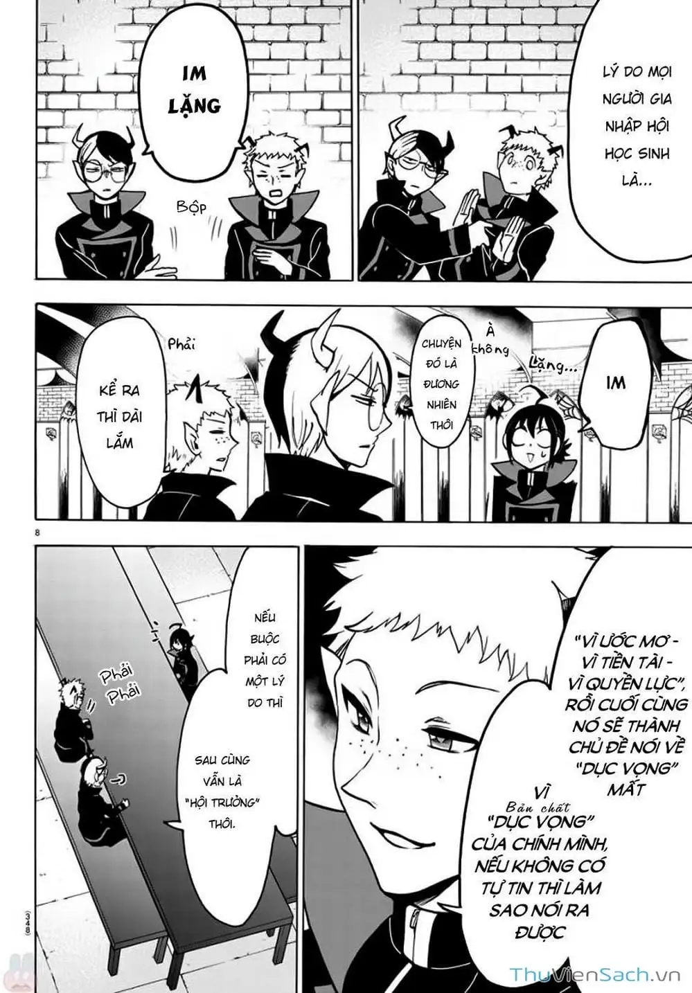 Truyện Tranh Chào Mừng Cậu Đến Trường Iruma-Kun trang 7