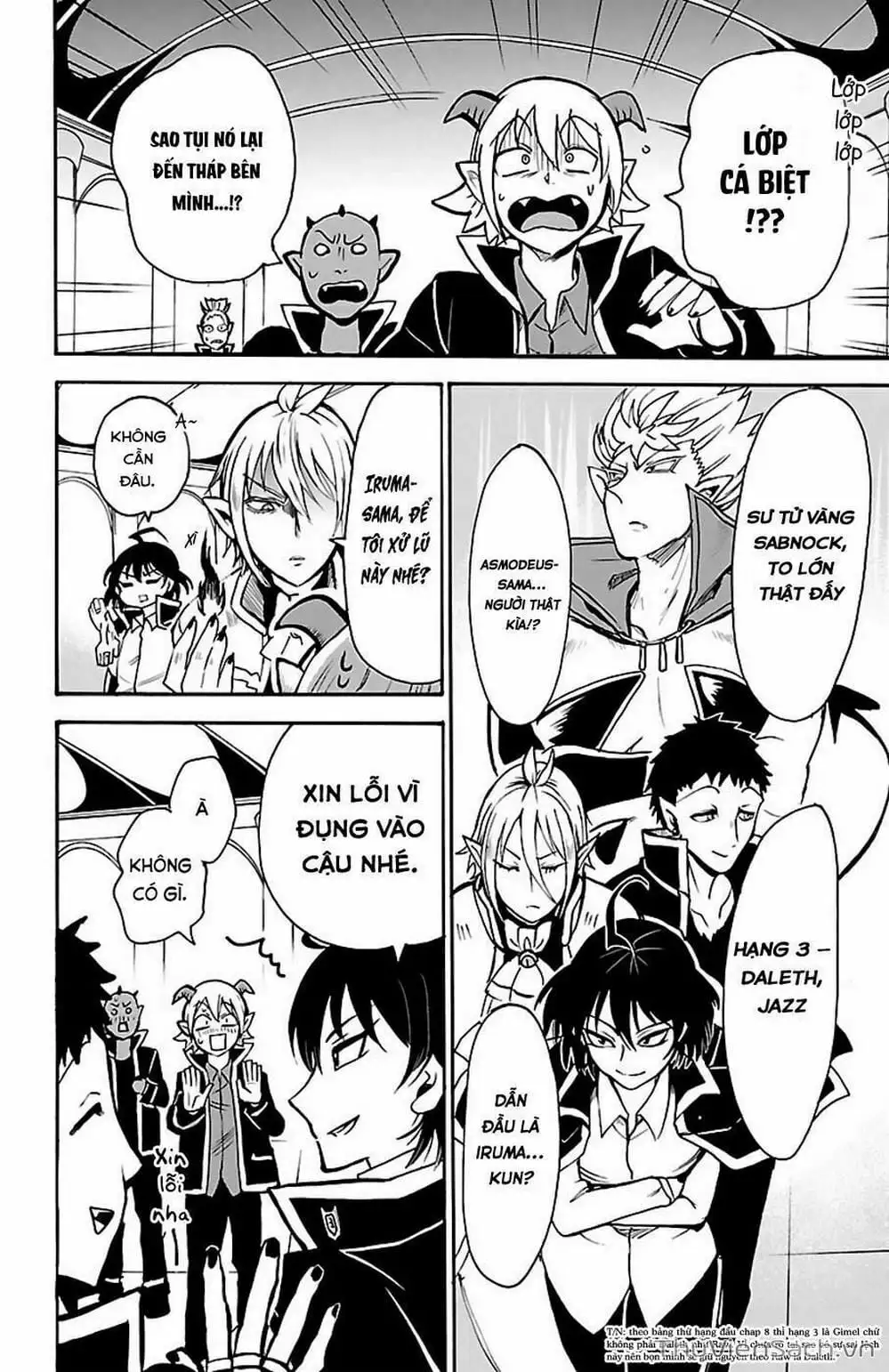 Truyện Tranh Chào Mừng Cậu Đến Trường Iruma-Kun trang 7