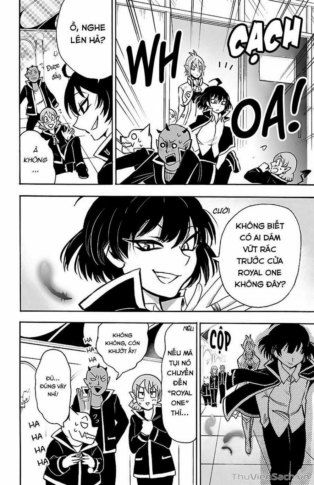 Truyện Tranh Chào Mừng Cậu Đến Trường Iruma-Kun trang 7