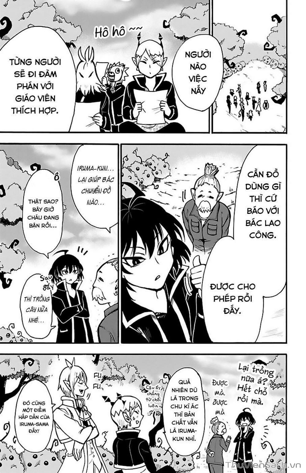 Truyện Tranh Chào Mừng Cậu Đến Trường Iruma-Kun trang 7