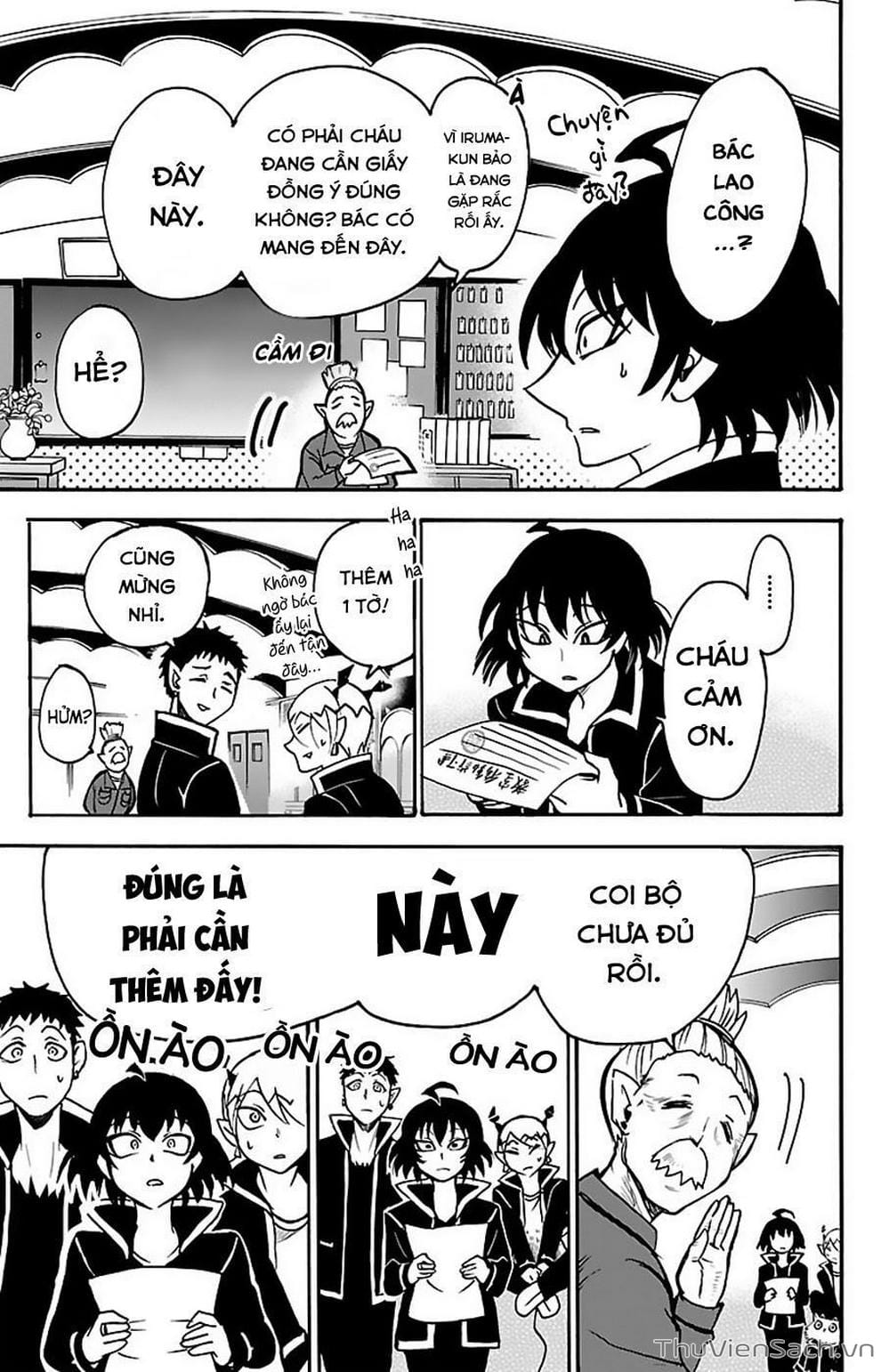 Truyện Tranh Chào Mừng Cậu Đến Trường Iruma-Kun trang 7