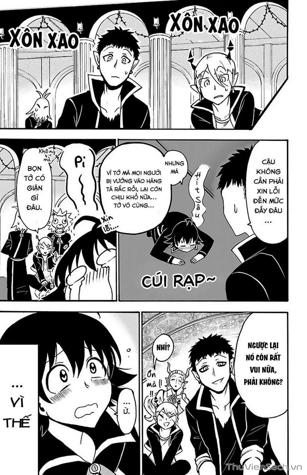 Truyện Tranh Chào Mừng Cậu Đến Trường Iruma-Kun trang 7