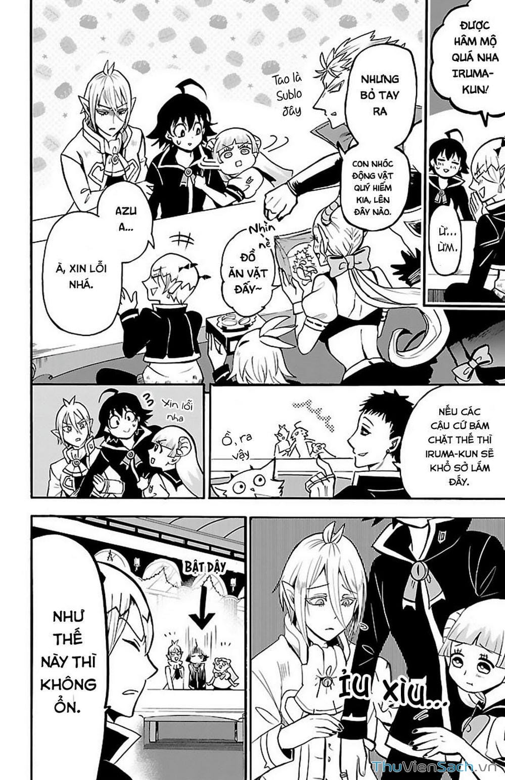 Truyện Tranh Chào Mừng Cậu Đến Trường Iruma-Kun trang 7