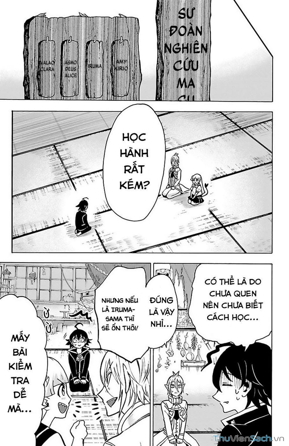 Truyện Tranh Chào Mừng Cậu Đến Trường Iruma-Kun trang 7