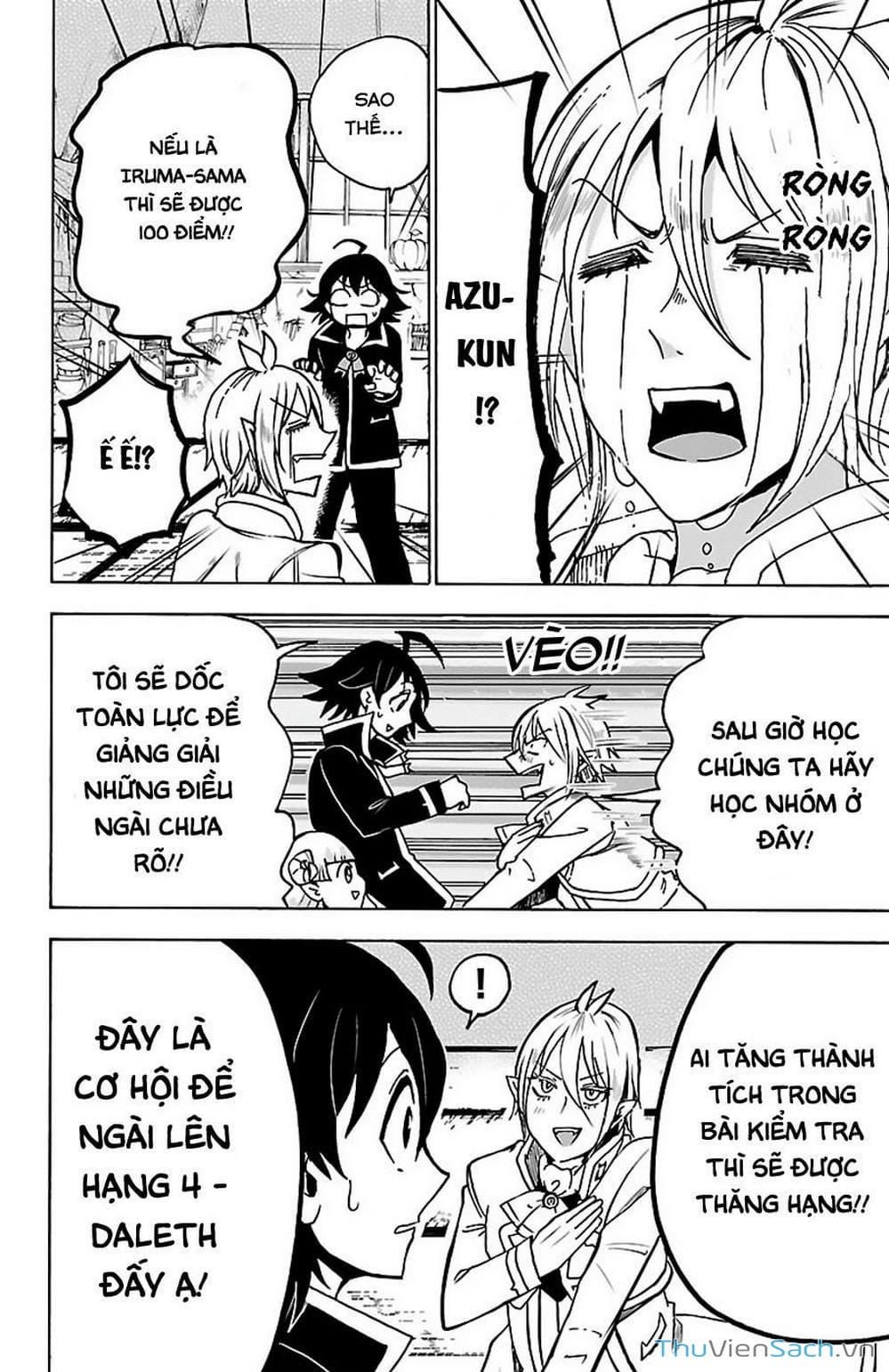 Truyện Tranh Chào Mừng Cậu Đến Trường Iruma-Kun trang 7
