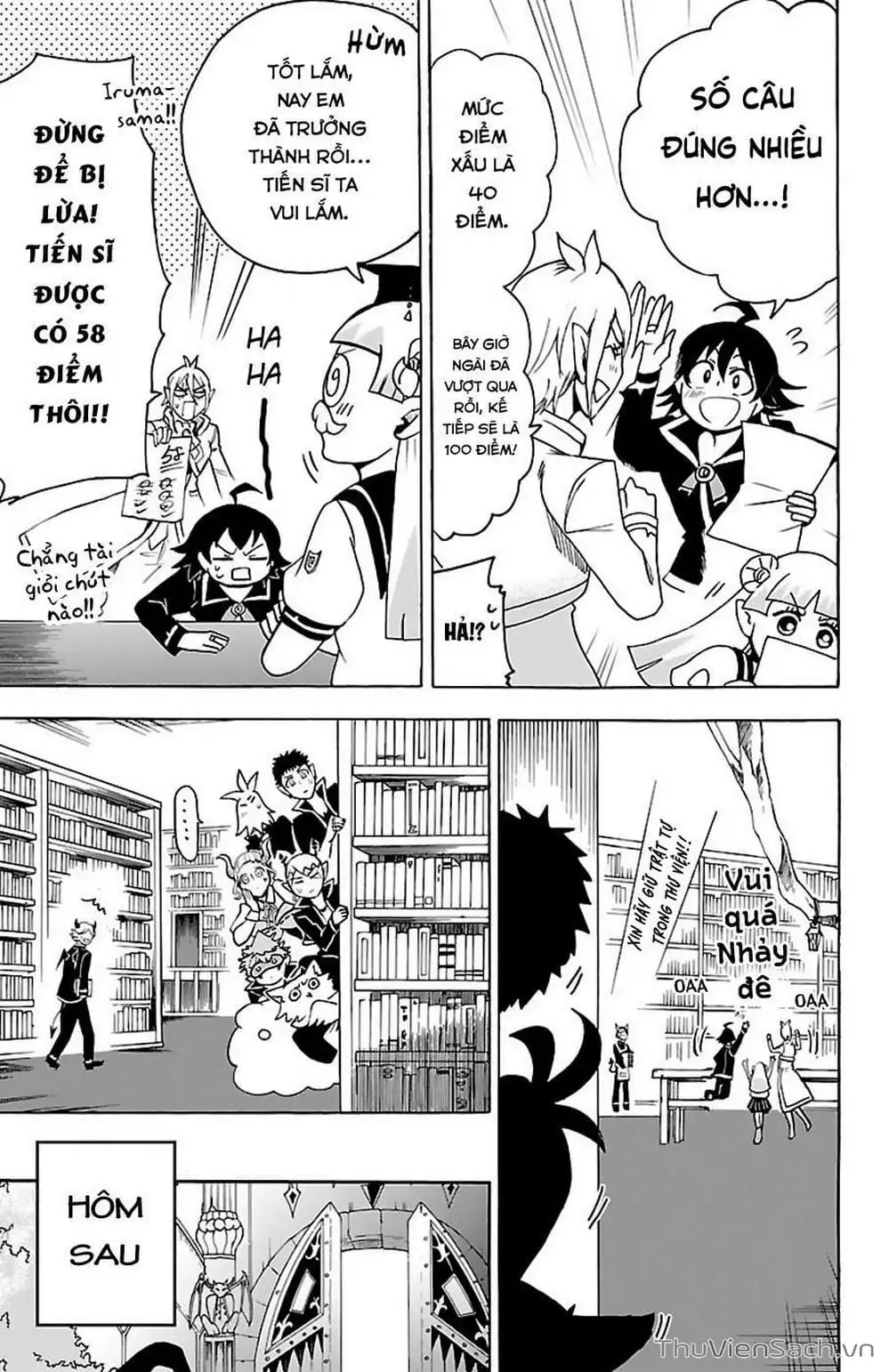 Truyện Tranh Chào Mừng Cậu Đến Trường Iruma-Kun trang 7