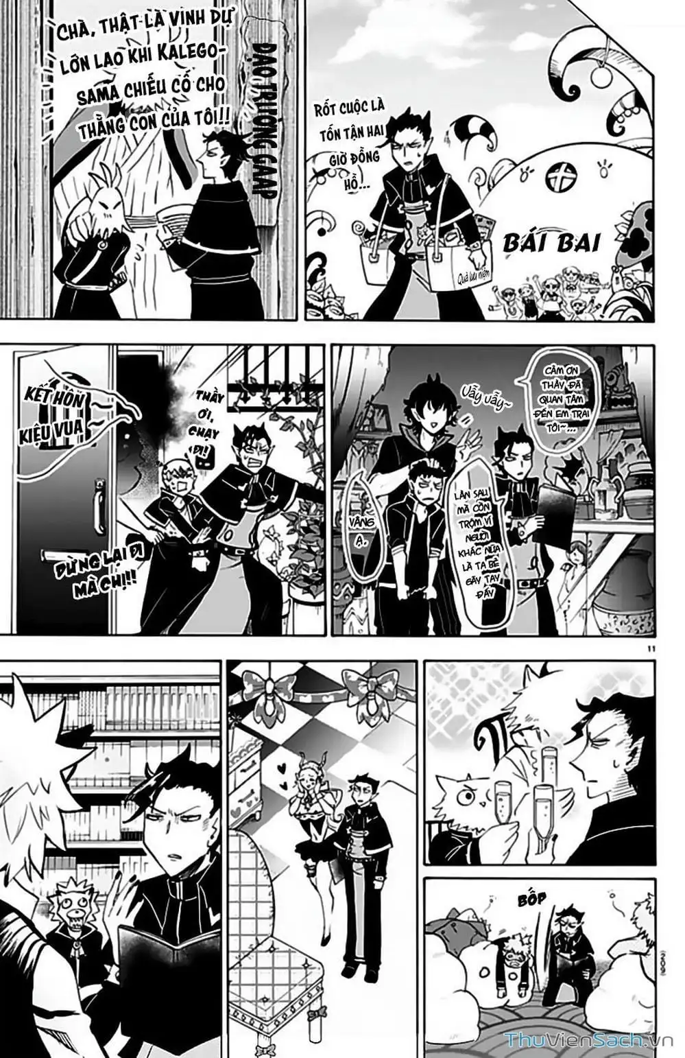 Truyện Tranh Chào Mừng Cậu Đến Trường Iruma-Kun trang 7