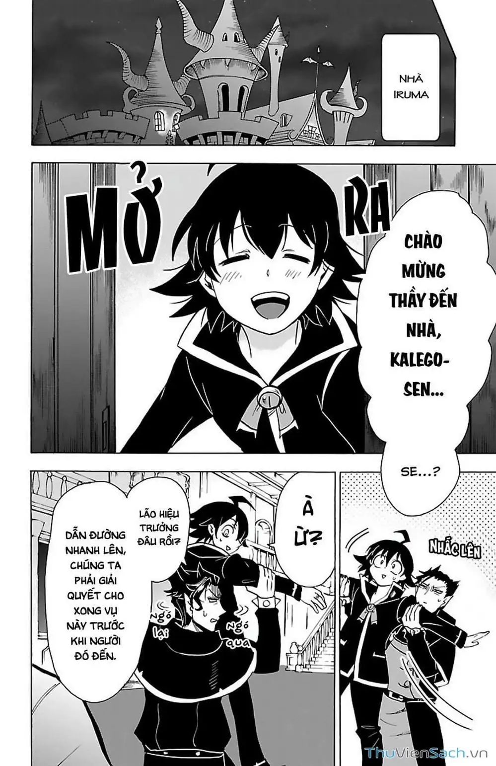 Truyện Tranh Chào Mừng Cậu Đến Trường Iruma-Kun trang 7