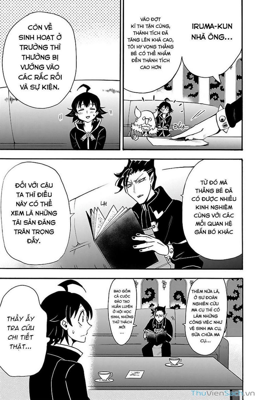 Truyện Tranh Chào Mừng Cậu Đến Trường Iruma-Kun trang 7