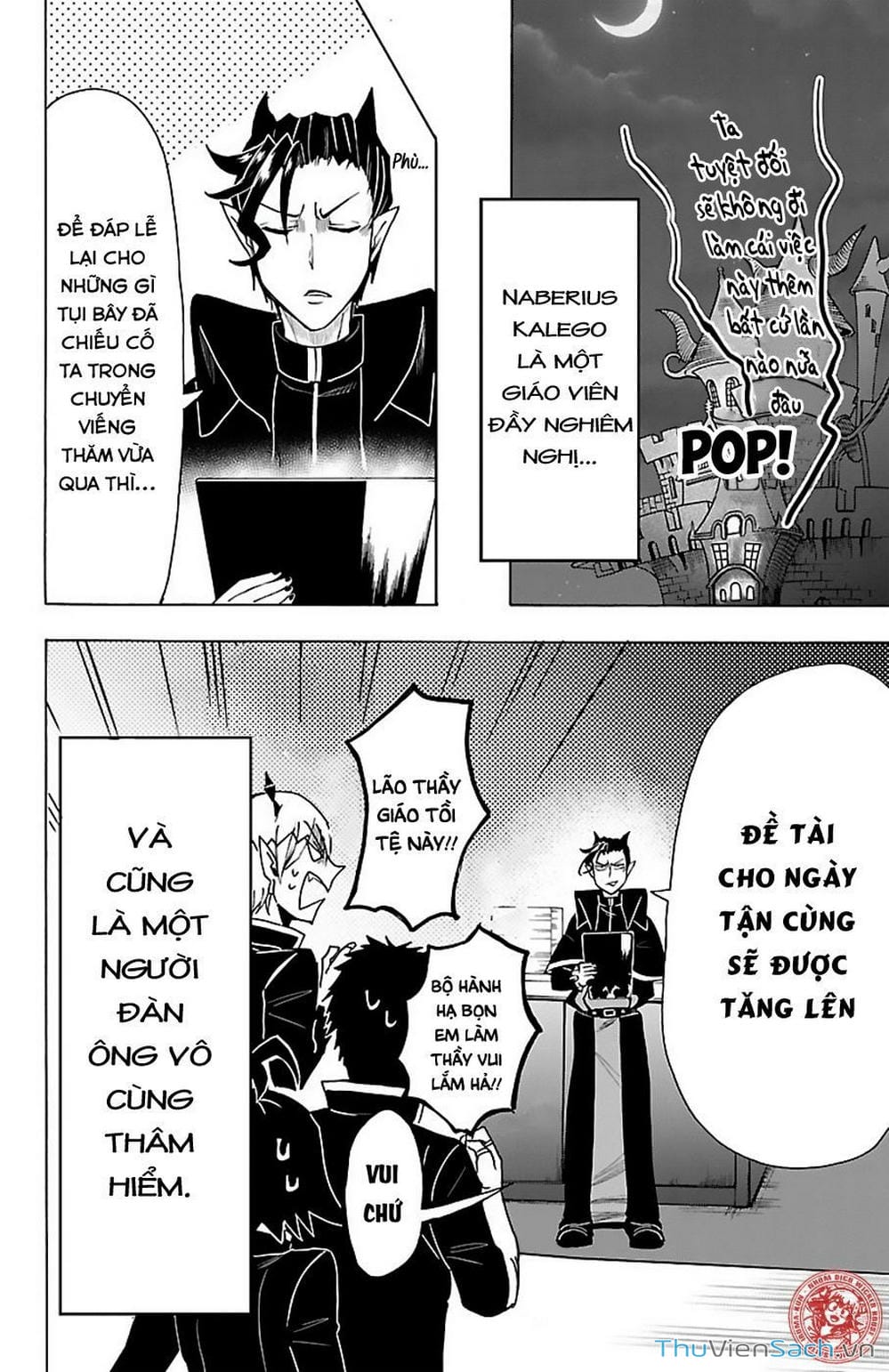 Truyện Tranh Chào Mừng Cậu Đến Trường Iruma-Kun trang 7