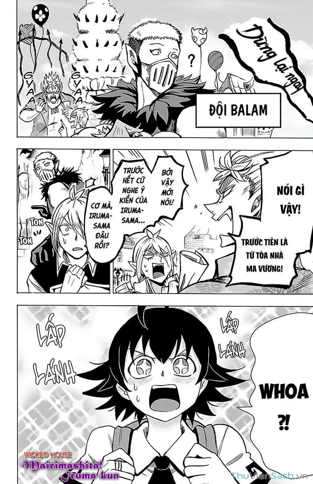 Truyện Tranh Chào Mừng Cậu Đến Trường Iruma-Kun trang 7