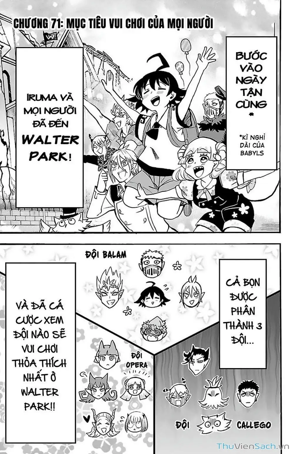 Truyện Tranh Chào Mừng Cậu Đến Trường Iruma-Kun trang 7