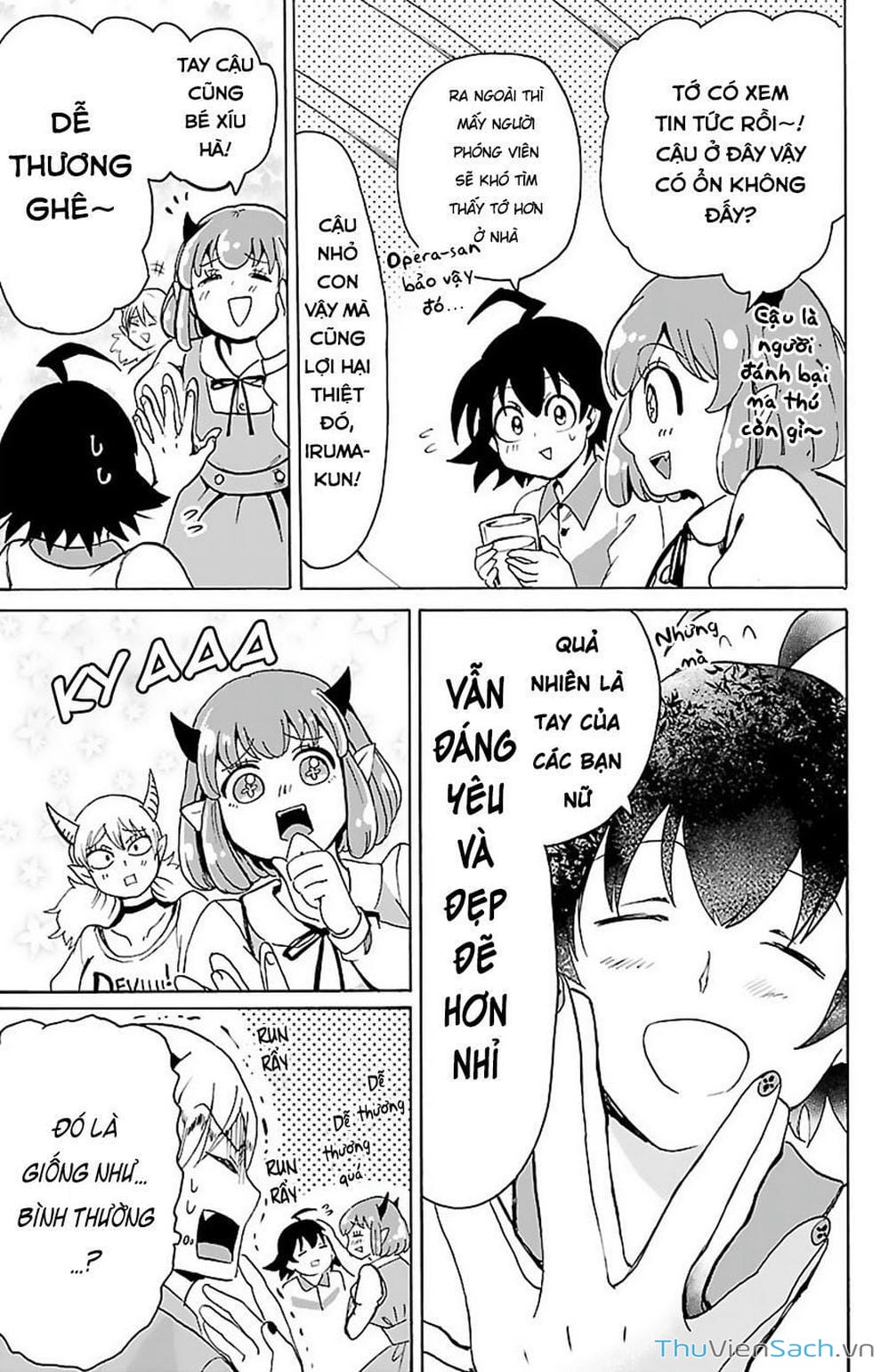 Truyện Tranh Chào Mừng Cậu Đến Trường Iruma-Kun trang 7